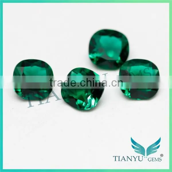 Wholesale Blue Emerald Stone Bulk Gemstone /rough Cut Synthetic Raw Emerald Stone for Sale photo-4