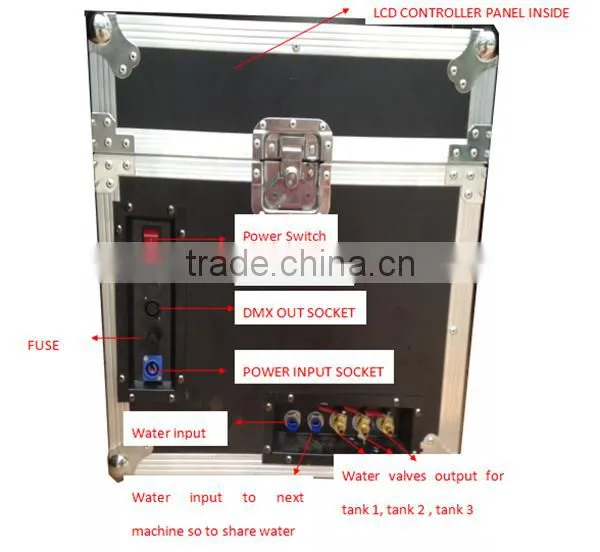 3000 w Water-base Dmx512 Stage Effect Low Lying Water Fog Machine Large Smoke Output Fog Machine photo-5
