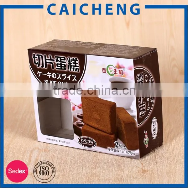 Paper Packaging Storage Food Box With Plastic photo-5