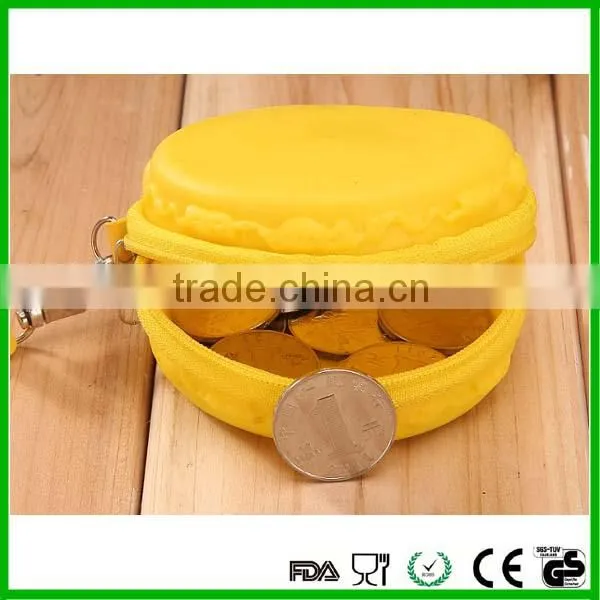 Factory Price Silicone Key Ring Shopping Bag Coin Purse photo-3