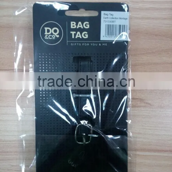 China Factory Custom Made Leather Luggage Tag photo-5