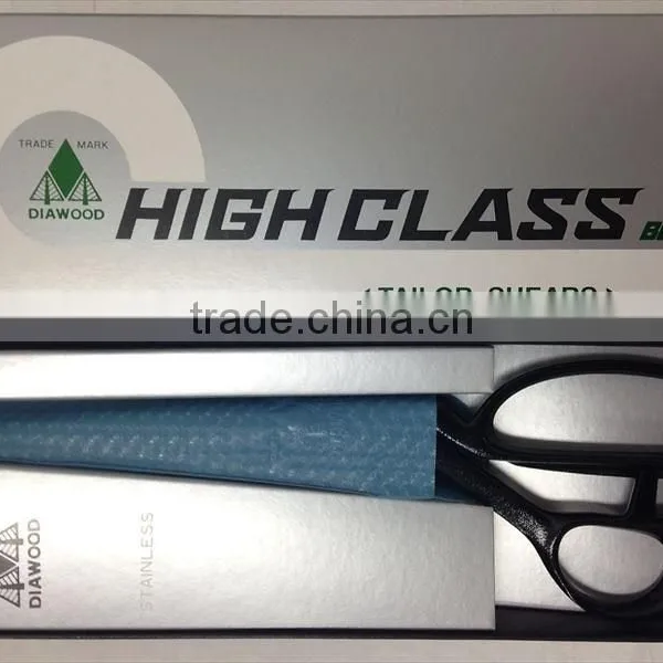 Diawood High Class Black Stainless Steel Tailoring Scissors photo-5