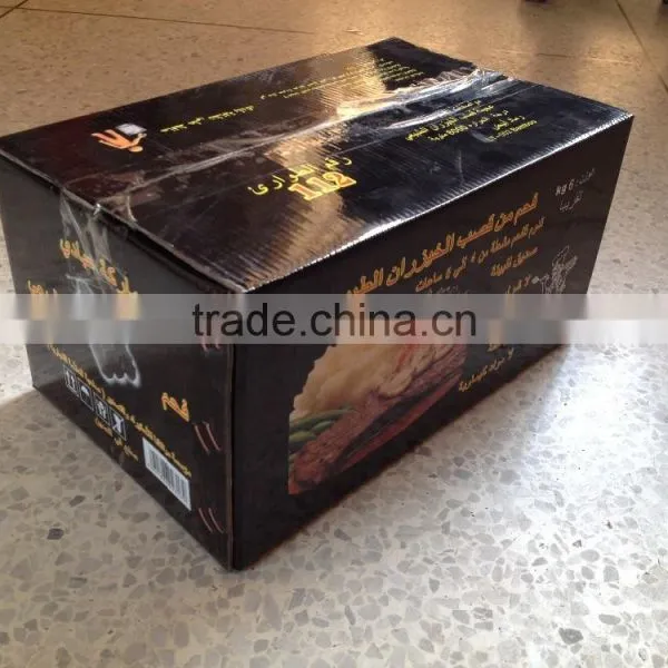 Type 4*4cm Sawdust Briquette Charcoal Smokeless photo-3
