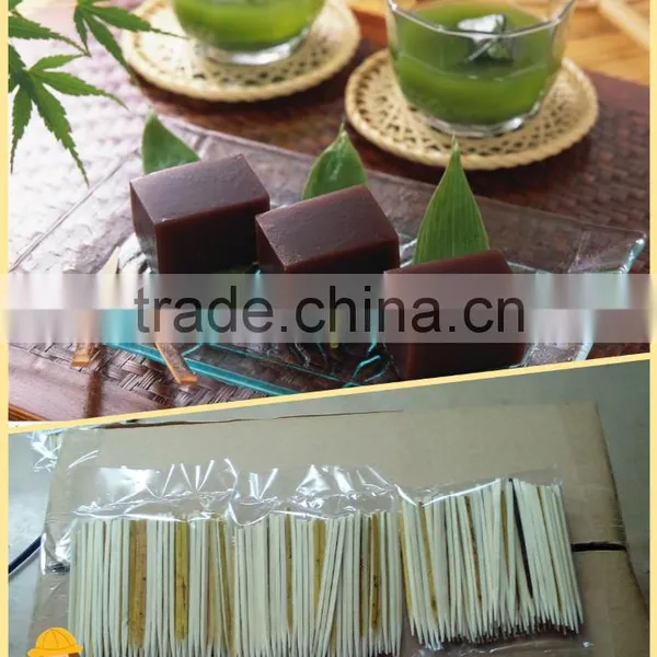 Wooden fruit pick/fork with unique wood aroma