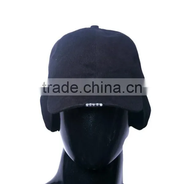 Most Popular Fashion Design High Quality Earflap Deep Blue Light Hunting Hat