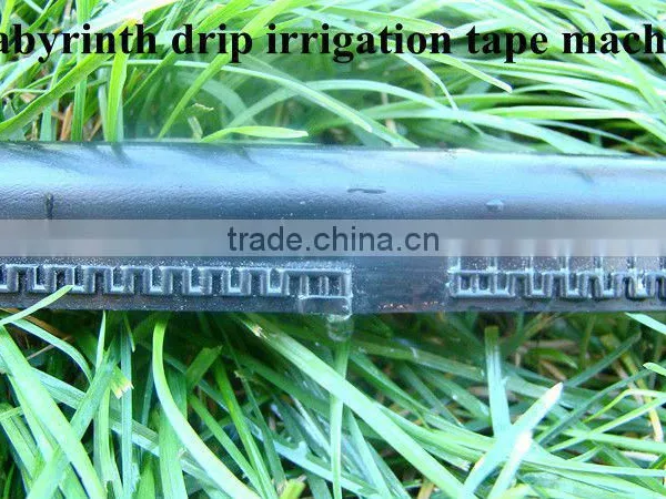 labyrinth type drip irrigation tape
