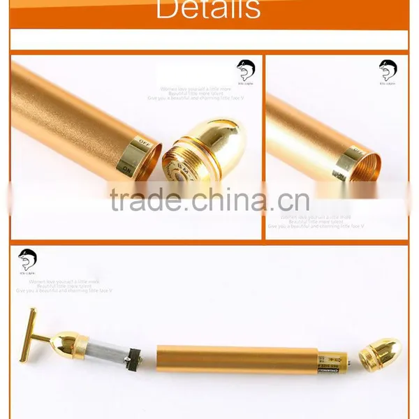 Energy 24K Gold Beauty Bar Vibrating Facial Massager photo-5