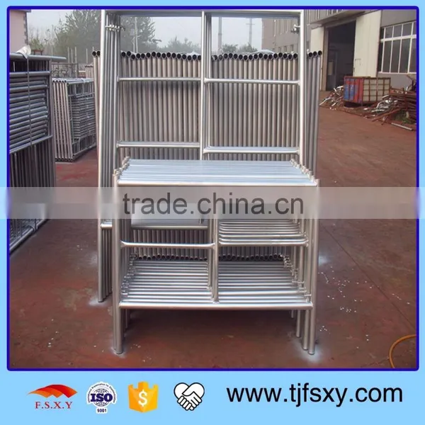Metallic Mason Scaffold Frame Section Production Factory photo-2