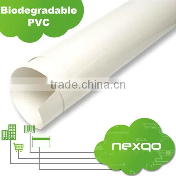 Biodegradable Plastic Raw Material for Card Making, Environmental- Friendly PVC Panel photo-2