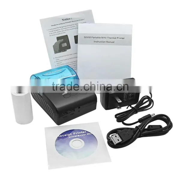 Voxlink Portable Barcode Printer 58mm Thermal Receipt Printer Bluetooth for Android System photo-6