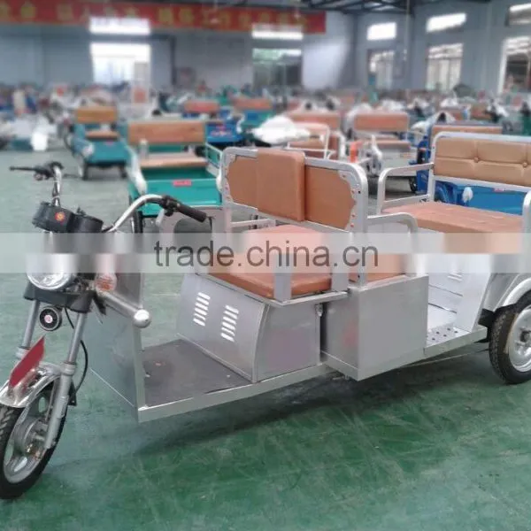 500W Electric Tricycle Bicycle Prices With 2 Seat for Adults