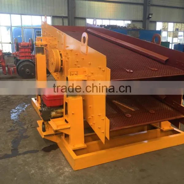 2YK1235 Diesel Engine Vibrating Screen With Hopper photo-4