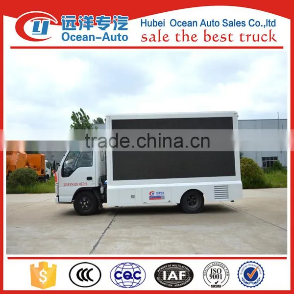 Japan Brand 1.5m Lifting System Led Mobile Advertising Trucks for Sale photo-2