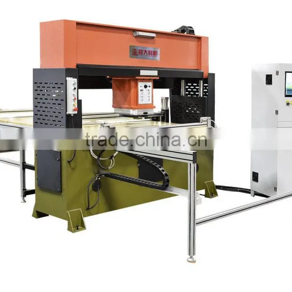 Full Automatic Computer Numerical Control High Efficiency Push Plate Feeding Cutting Press Machine photo-2