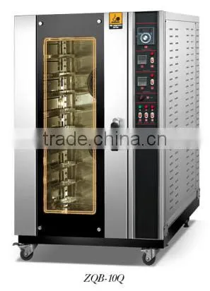 Factory Price Bakery 5 8 10 Trays Bread Cake Electric Baking Oven With Steamer(ZQB-8D) photo-5
