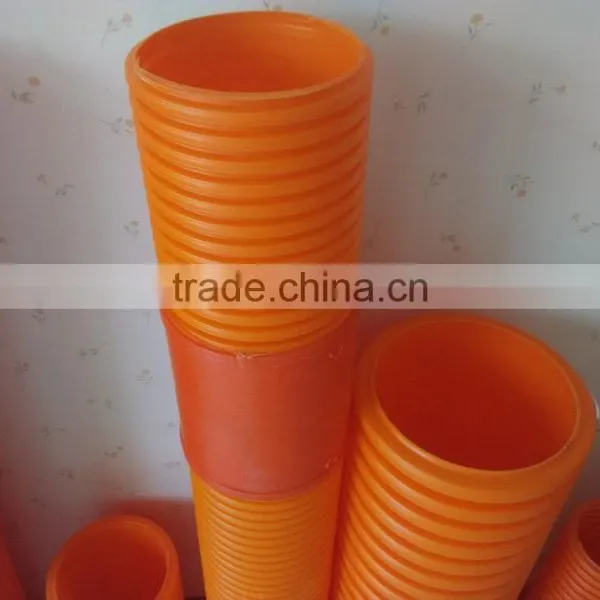 Corrugated Conduit Communications Cable Plastic Modified PP Pipe MPP Pipe photo-6