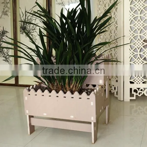 New Material, Waterproof WPC Garden Shelf Wooden Corner Flower Shelf photo-2