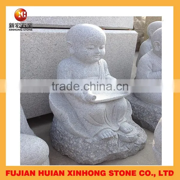 Cute Monk Prayer Beads Statue With Taking Prayer Beads photo-5