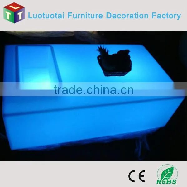 Home Furniture Livingroom/bar/hote/restaurant Long LED Tea/Coffee Table photo-5