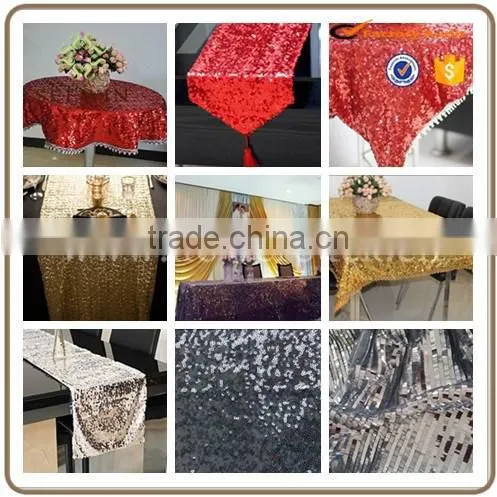 Hotsale Sequins Table Runner Table Cloth photo-2