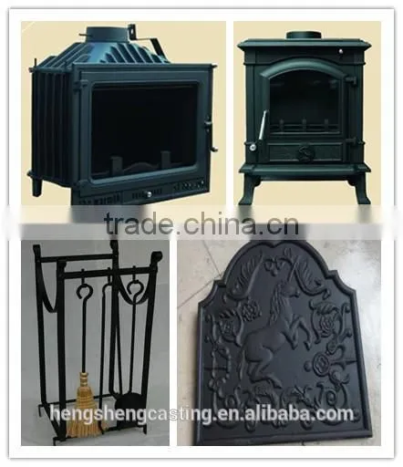Cast Iron Fireplace Antique Best Wood Stove Design photo-4
