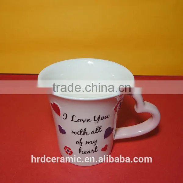 Hot Sale Hotel White Porcelain Espresso 320 ml Ceramic Coffee Cup photo-4