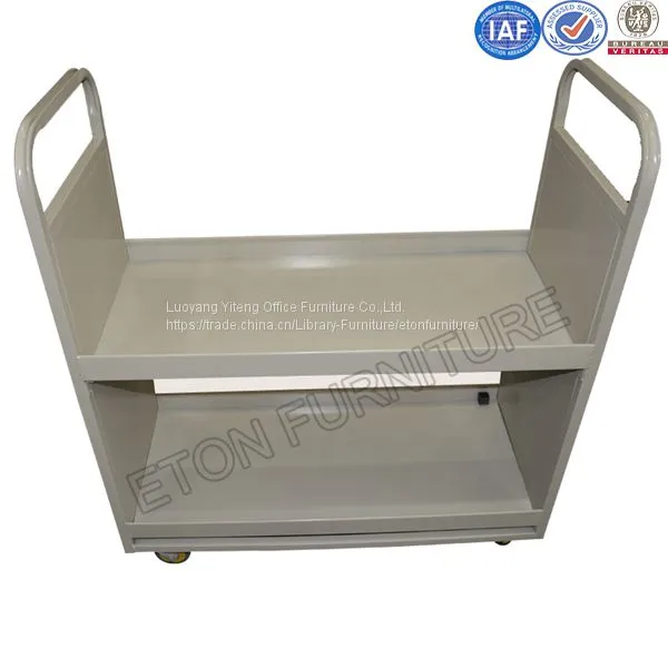 Library Steel Mobile Book Cart photo-4