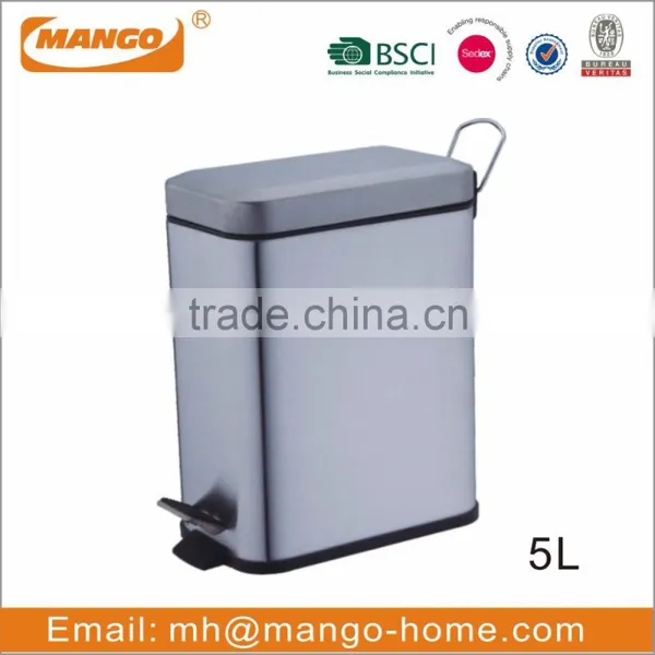 Stainless Steel Pedal Waste Bin photo-4