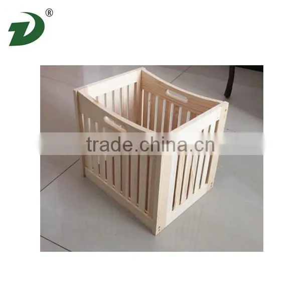 Antique Wooden Crate Box photo-3