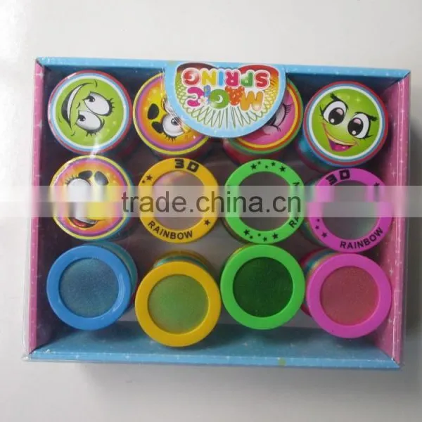 New Popular 3D Magic Raibow Spring With Led Light, LED Rainbow Spring Toys for Kids photo-2
