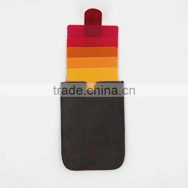 Fashionable DAX Pull Tab Card Holder Wallet for Promotional Gift photo-2