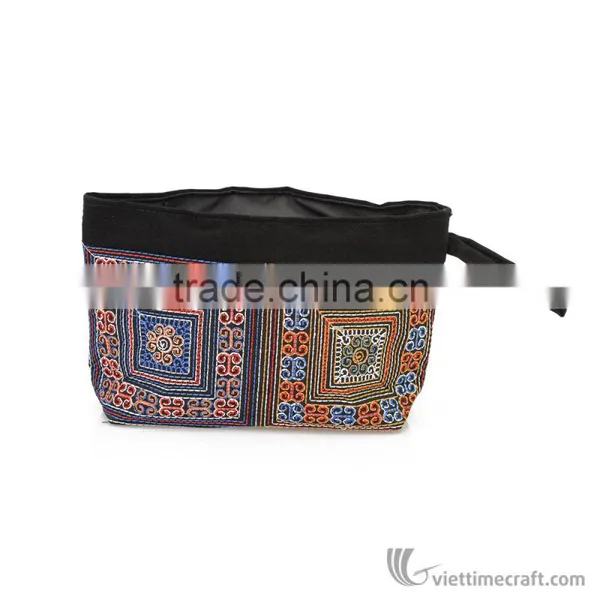 Ethnic Pattern Embroidered Handbag, Various Color and Design, Made in Vietnam photo-5