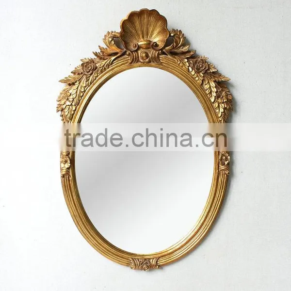 Home Decorative Baroque Style Hanging Console Table and Mirror Set photo-5