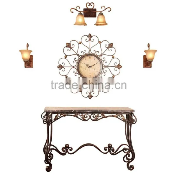 BISINI Royal Decorative Iron Lamp Set