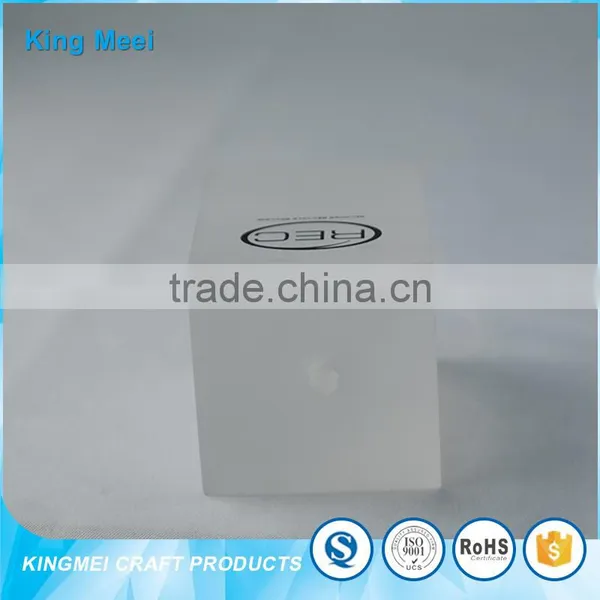 Custom China Factory Acrylic Product Cube Sign Holder photo-4