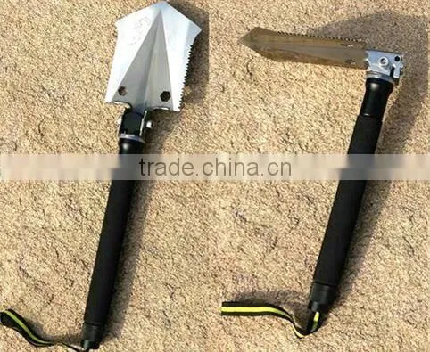 2015 New Function Outdoor Multifunction Hunting Accessories Shovel Knife Saw Fire Flint photo-2