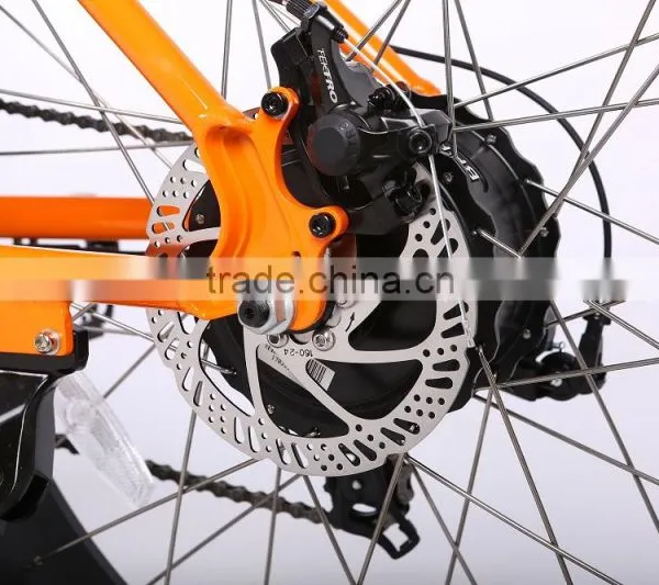 Newly 26 Inch Suspension 48V Fat Tire Electric Mountain Bike e Bicycle With Hidden Battery photo-4