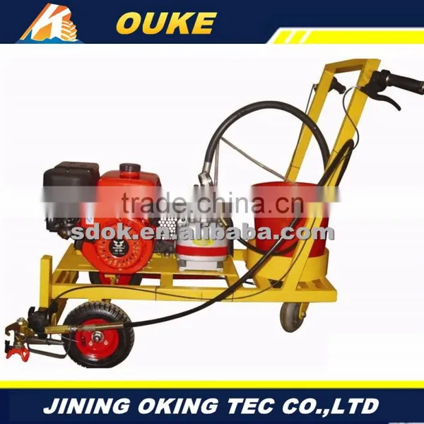 Cold Paint Honda Engine 6.5 HP Road Line Marking Machine photo-4