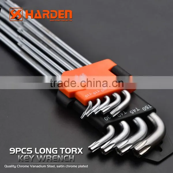 Professional 9PCS Chrome Vanadium Long Torx Key Wrench photo-2