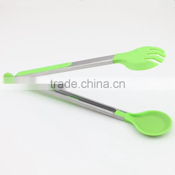 12 Inch Slide Lock Salad Tongs Proetct Your Hands photo-5