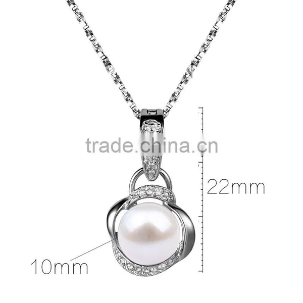 925 SILVER WITH FRESHWATER NATURE PEARL photo-2
