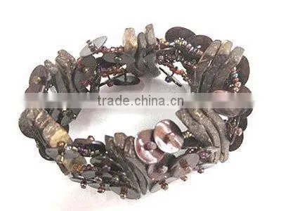 Alloy Wolf Shamballa Bracelets