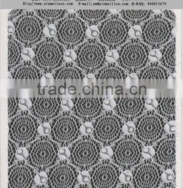 Stretched Nylon Lace Fabric for Apparel Such as Garment, Bridal Gown, Hats, Scarf and Curtain photo-2