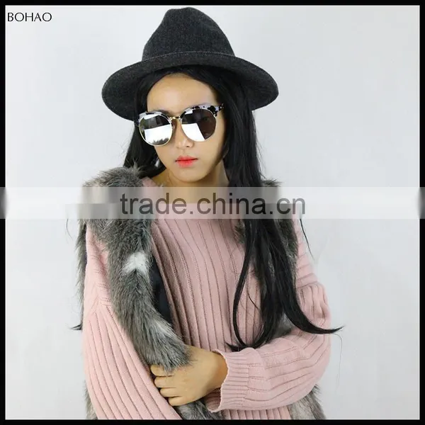 Factory Low Price With Top Quality Modern Ladies Waist Faux Fur Vest photo-6
