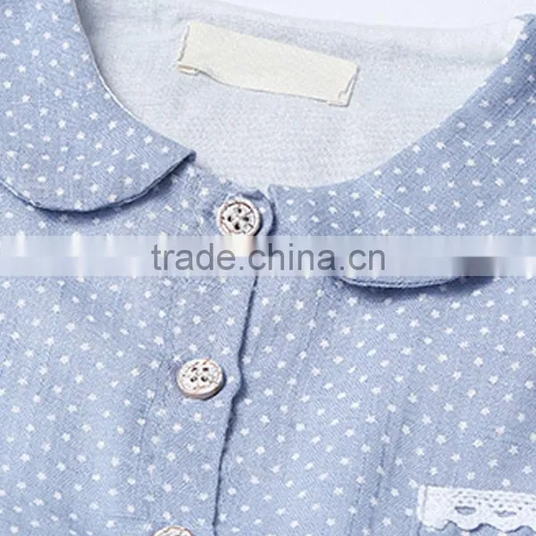 Eco-Friendly Autumn Fashion Clothing Novelty Style Little Girl Dress Cotton For Party photo-6