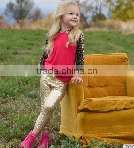 2016 America New Style High Quality Popular Sequin Cotton Pants photo-2