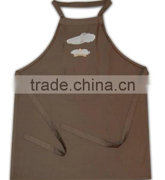 Wholesale Promotional Factory Price Customized Polyester Mixed Cheap Custom Embroidered Aprons photo-6