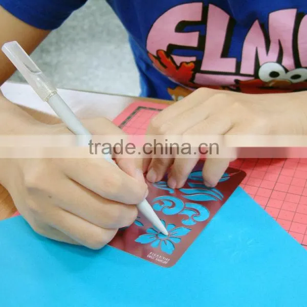 Plastic Art Knife Hot Knife New Innovative Stationery Product photo-5