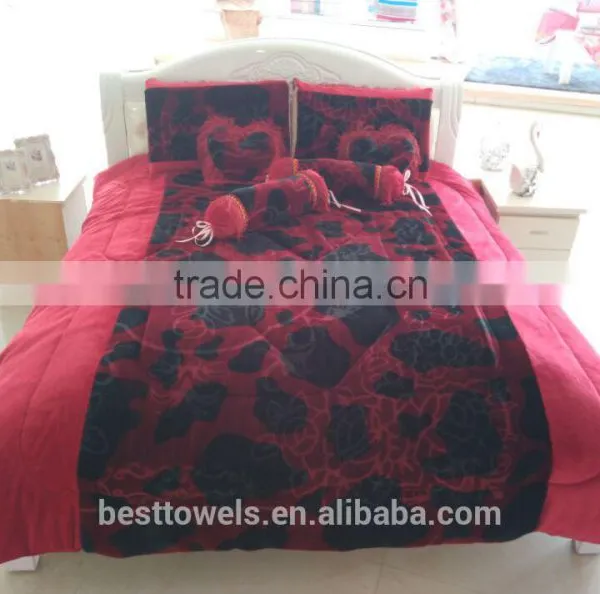 Wholesale Home Fashions Blanket Comforter Sets Bedding photo-3