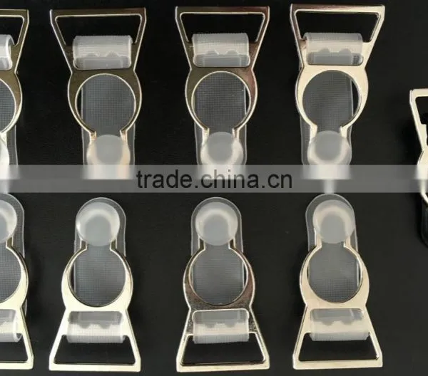 20mm 2017 Dubaa Trading Inc Sexy Lingeries Accessories Silver Garter Metal Suspender Clip NEW Style photo-5
